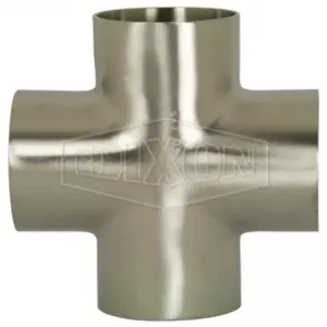 DIXON B9WWWW-R100P Cross, 1 Inch Dia., 316L Stainless Steel | BX6YMM