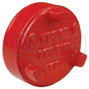 DIXON BEC40 Blank Cap, Ductile Iron, 4 Inch Nominal Size | AM2UYU