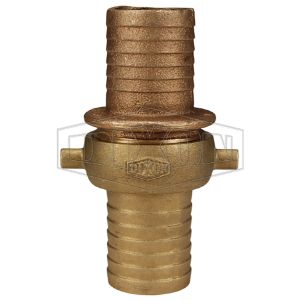 DIXON BS93N Short Shank Suction Coupling, 2-1/2 Inch Size, Brass Shank and Nut NST | BX6ZQW