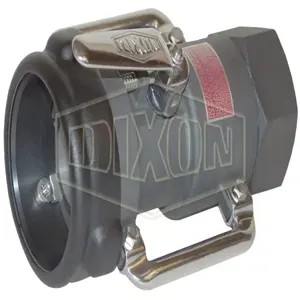 DIXON BSS61-300 Bayonet Style Dry Disconnect Straight Swivel Coupler x Female NPT, 3 Inch Size | BX6ZJE