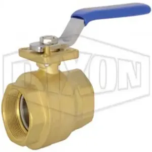 DIXON BV2BV-05011-A Ball Valve, 1/2 Inch Size, Brass | BX6ZRZ