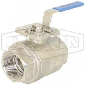 DIXON BV2HG-05011-A Ball Valve, 1/2 Inch Size, CF8M Stainless Steel | BX7ACQ