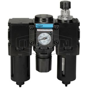 DIXON C08-02AMB Filterregler-Öler-Kombination, mit automatischem Ablass, Metallschüssel, 1/4 Zoll Größe | AN9ZMX