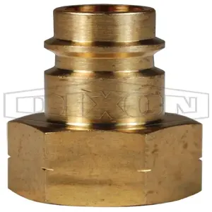 DIXON CJ3BF3-B High-Flow Nipple, 3/8 Inch Size, 3/8 Inch BSPP, Brass | BX7BYT