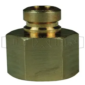 DIXON CM4F4-B Mold Nipple, 1/2 Inch NPTF Size, Brass, 1/2 Inch Size | BX7CCA