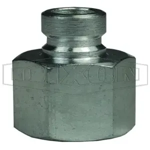 DIXON V8BF8 Valved Female Plug, Snap-Tite H/IH Interchange | BX7XBH