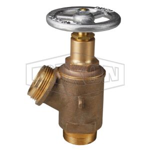 DIXON CPV150F Chicago Pattern Valve, 1-1/2 Inch Male NPT Inlet, 1-1/2 Inch Male NST Outlet | BX7BZW