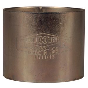 DIXON CSS400-12CS Short Crimp Sleeve, Carbon Steel, 5 Inch I.D. | BX7CNJ