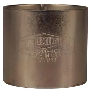 DIXON CSS150-2CS Short Crimp Sleeve, 1.813 Inch I.D., 1-1/2 Inch Size, 1-3/4 Inch Sleeve Length | BX7CLU