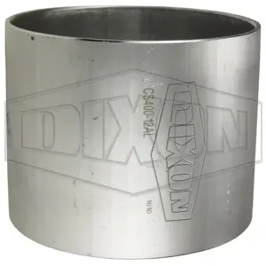 DIXON CS400-10AL Crimp Style Sleeve, Aluminium, 4.875 Inch I.D., 4-49/64 Inch to 4-52/64 Inch O.D. | BX7CHG