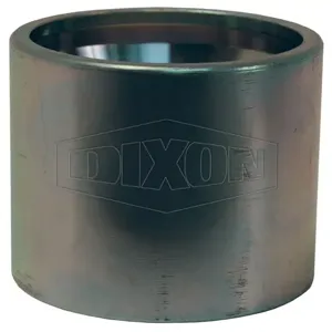 DIXON CSC-T24-1 Convoluted Crimp Collar, 1-1/2 Inch Size, Carbon Steel | BX7CKP