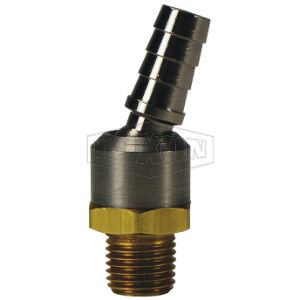 DIXON D446S Ball Swivel, 3/8 Inch Hose Size, NPT Male Thread, 1/4 Inch Male Thread Size | AM6AXM