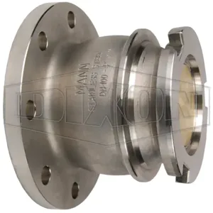 DIXON DDA400GMFL Mann Tek Dry Disconnect Adapter Tank Unit x 150# Asa Flange, 164mm Body | BX7DKD