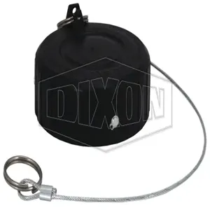 DIXON DDDC300 Mann Tek Dry Disconnect Dust Cap, 119mm Body, Polyeten Pe-Hd 300, 3 Inch Size | AN8AHG