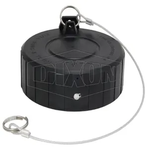 DIXON DDDC400 Mann Tek Dry Disconnect Dust Cap, 164mm Body, Polyeten Pe-Hd 300, 4 Inch Size | BX7DMG