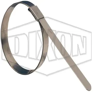 DIXON F28 Center Punch Band Clamp, Pre-formed | BX7EQC