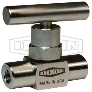 DIXON FFS101 Mini Needle Valve, Female To Female, 0.172 Inch Orifice | AN7PUC