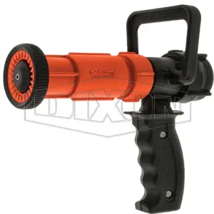 DIXON FNPSO150F-30 Polycarbonate Ball Shut-Off W/Nozzle, Orange, 30 Gpm Flow | BX7FUT