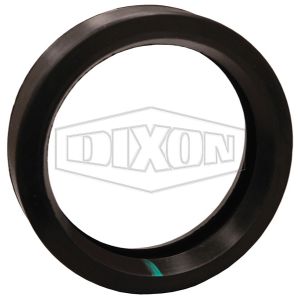 DIXON G600E gerillte Anschlussdichtung, schwarz, 1 grüner Streifencode, EPDM, 6 Zoll Größe | AM6ZRE