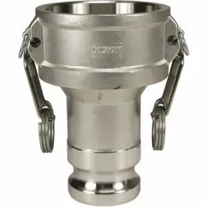 DIXON G3020-DA-SS Cam And Groove Jump Size Type Da Coupler x Adapter, 2 Inch Adapter Size | BX7GQR