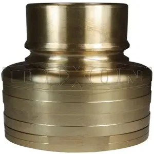 DIXON H12F12-B ISO-B Plug, NPTF Thread, 1-1/2 Inch Thread, Brass | BX7HGR