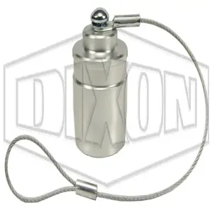 DIXON H2DC-A ISO-B Dust Cap, Size 1/4 Inch, Aluminium | BX7HHC