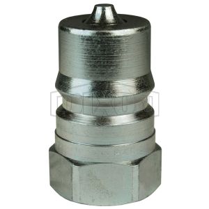 DIXON H4BF4 ISO-B Plug, BSPP Thread, 1/2 Inch Thread, Steel | BX7HJK