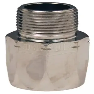 DIXON H5752 Coupling, 3/4 Inch Size, Chrome Plated Brass | BX7HLQ