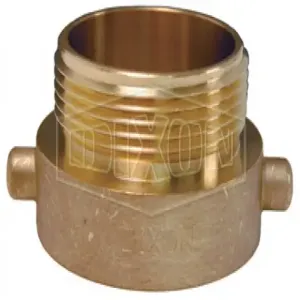 DIXON HA15NYFD15T Adapter, Cast Brass | BX7HPB