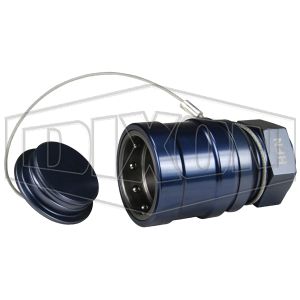 DIXON HFN-P7 High Flow Nozzle, 1500 PSI Burst Pressure, Blue/Gray, Nozzle W/Plug | BX7JCP