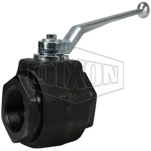 DIXON HPBV25 Hi-Pressure Full-Bore Ball Valve, 1/4 Inch FNPTF, FKM/FPM O-Ring | AM8KXP