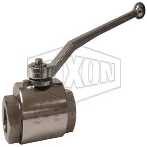 DIXON HPBV25SS Hi-Press Full-Bore Ball Valve, 1/4 Inch FNPTF, FKM/FPM O-Ring | BX7HXZ