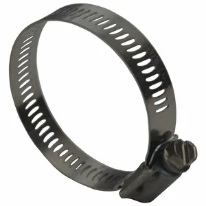 DIXON HSS96 Worm Gear Clamp, Stainless Steel Band, 9/16 Inch Size | AK2QCB