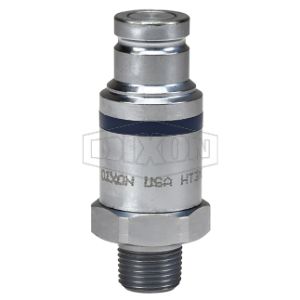 DIXON HT3M4 ISO-FF Plug, MNPTF Thread, 1/2 Inch Thread, 3/8 Inch Size, Steel | BX7JEA