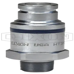 DIXON HT4M4 ISO-FF Plug, MNPTF Thread, 1/2 Inch Thread, 1/2 Inch Size, Steel | BX7JEP