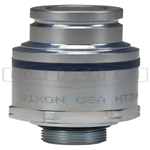 DIXON HT3OM4 ISO-FF Plug, M-ORB Thread, 3/4 Inch Thread, Steel | BX7JEF