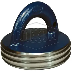 DIXON HUP207400 Hammer Union Blanking Plug, Blanking Plug, Forged Steel, 4 Inch Size | BX7JPW