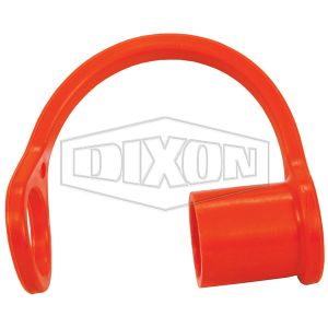 DIXON K4-O-DC ISO-A Staubkappe, 1/2 Zoll Größe, Orange, Nitril | BX7JXV