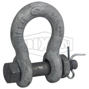 DIXON KSS04 Safety Shackle, Micro Alloy Steel, 5/16 Inch Size | BX7KAG