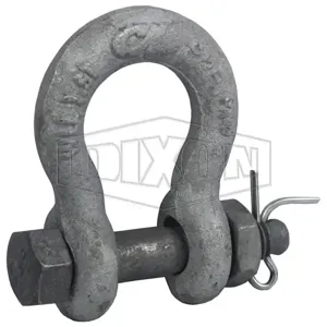 DIXON KSS08 Safety Shackle, Micro Alloy Steel, 5/8 Inch Size | BX7JZZ