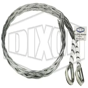 DIXON KSW12 Safety Whipsock, 25.20 Inch Length, Galvanized Carbon Steel | BX7KAD