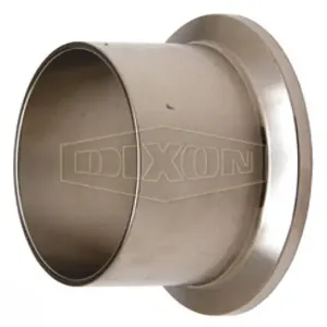 DIXON L14AM7-G500 Ferrule, 5 Inch Dia., 304 Stainless Steel | BX7KDG