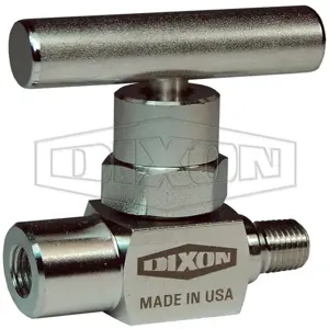 DIXON MFS101 Mini Needle Valve, Male To Female, 0.172 Inch Orifice | BX7KTN