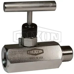 DIXON MFS404 Mini Needle Valve, Male To Female, 10000 PSI At 200 Deg. F, Fkm O-Ring Seal | BX7KTQ