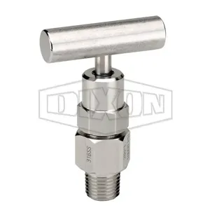 DIXON MS852 Bleed Needle Valve, 1/4 Inch to 18 Thread, 6000 PSI At 200 Deg. F | BX7KZG