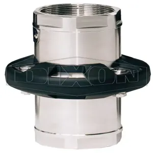 DIXON MSBC300SS Marine Safety Break-Away Coupling, 316, 3 Inch Size, FeMNPT x FeMNPT | BX7LAN