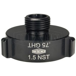 DIXON N37-15F07G Hydrant Adapter Rocker Lug, 1-1/2 Inch Thread, Ght, 3/4 Inch Thread | BX7LFX
