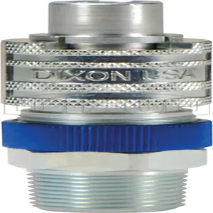 DIXON N4BM6-LS Safety-Lock End Plug, Interchange Male Head x Male Threaded | BX7LLJ