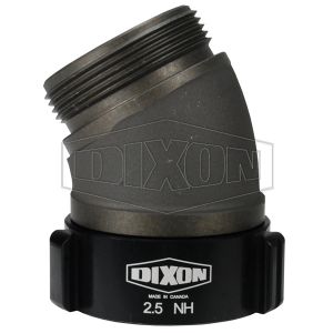 DIXON N5430-25F25F Style N54, Angle And Suction Elbow, 30 Deg. Angle, 2-1/2 Inch Thread | BX7LMN