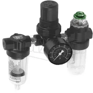 DIXON P1A-200M FRL Miniature Combination Unit, Manual Drain, 14 SCFM Flow, 1 Pack | AL2ZUT